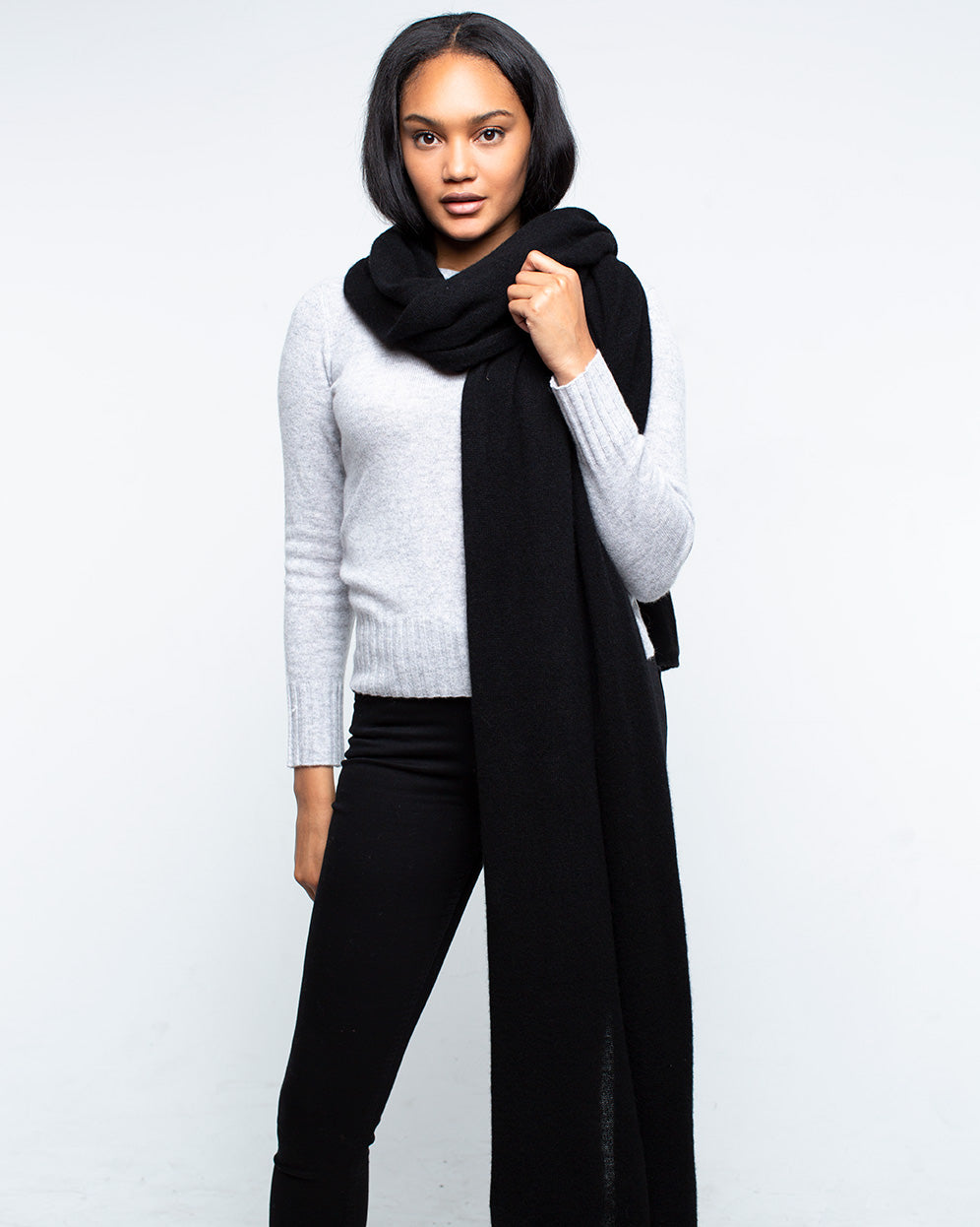 Lora Basic Cashmere Wrap