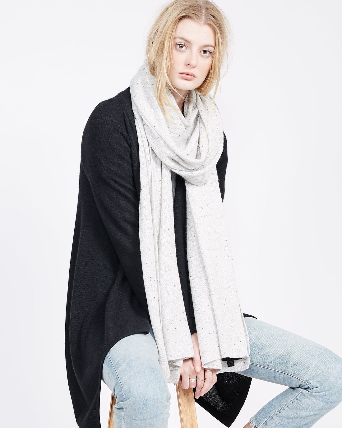 Lora Basic Cashmere Wrap