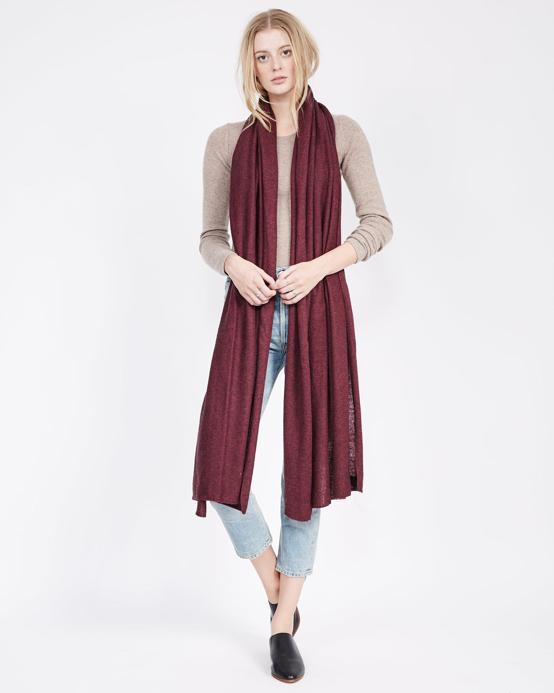 Lora Basic Cashmere Wrap