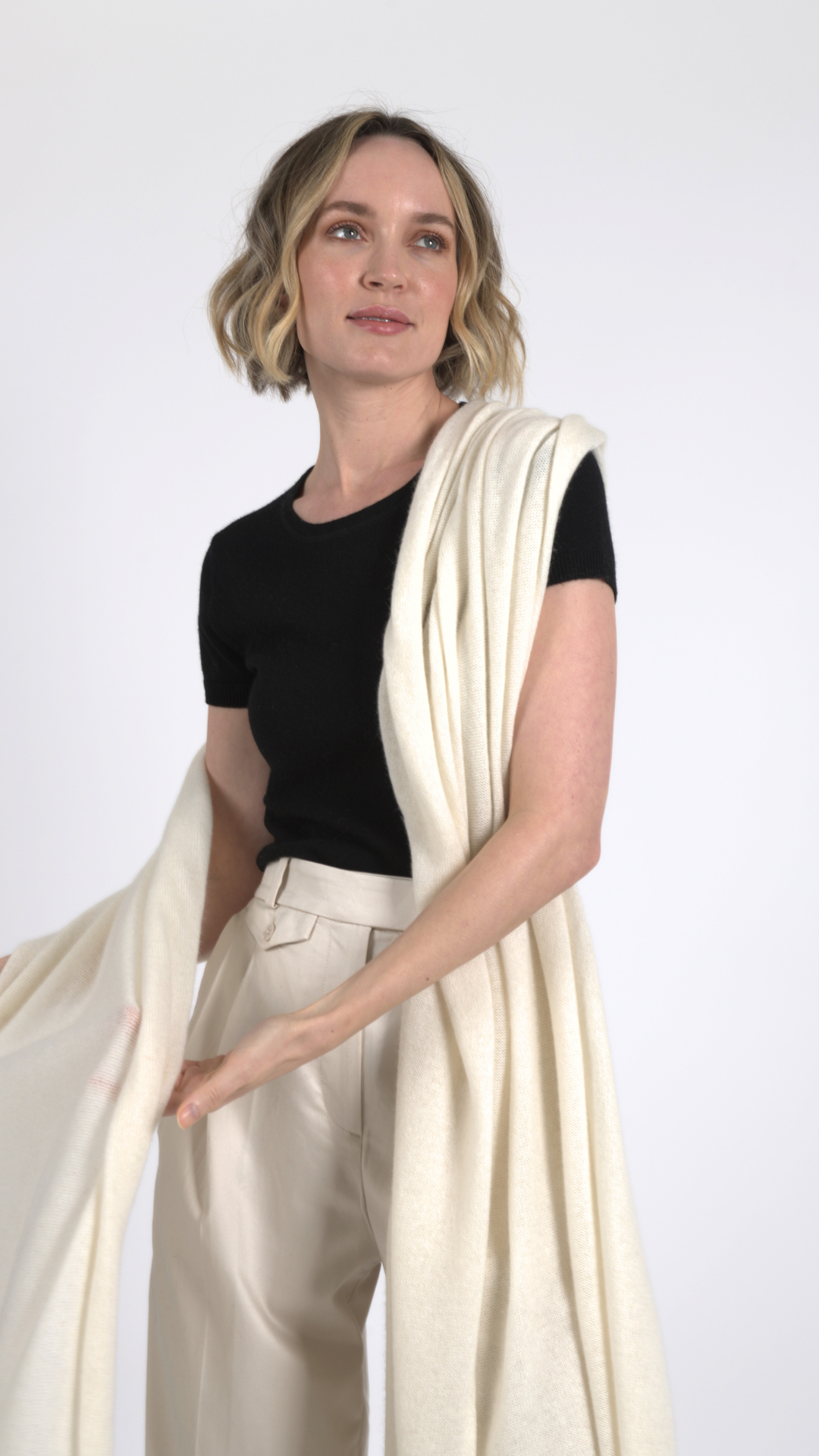 Lora Basic Cashmere Wrap