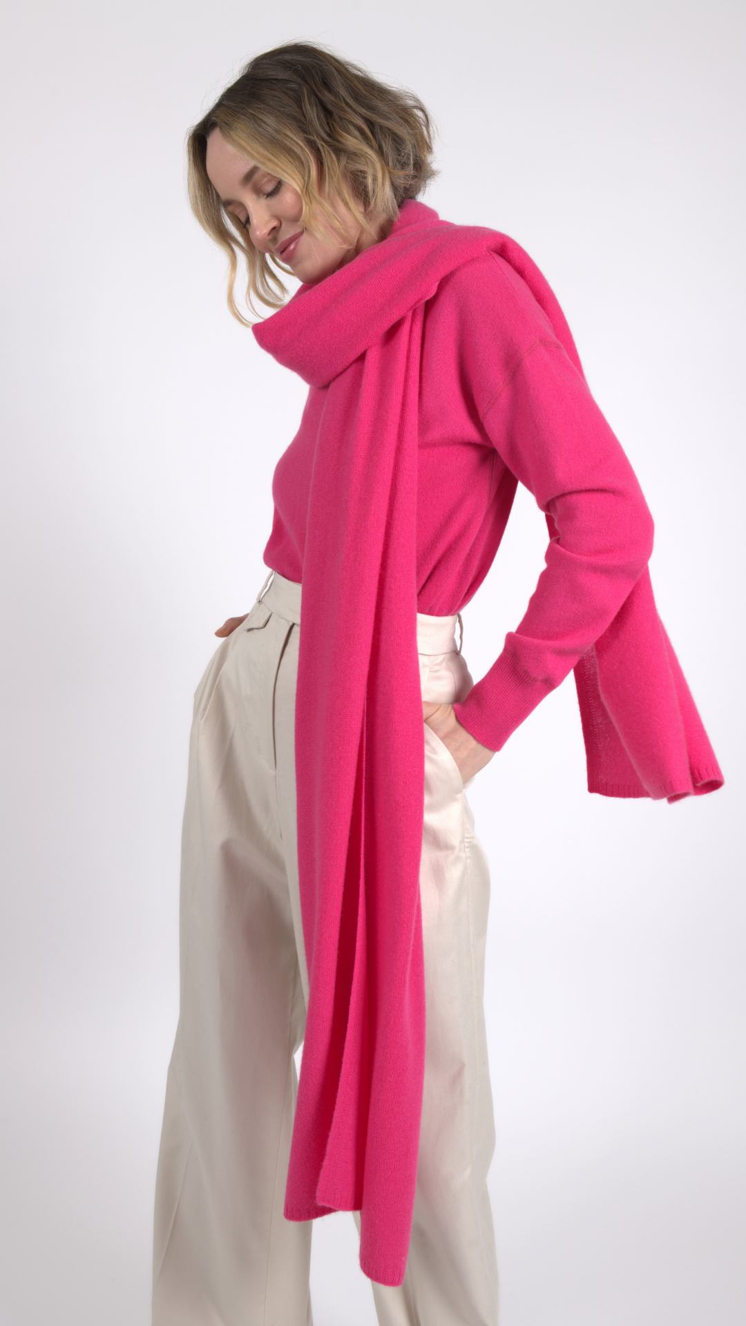 Lora Basic Cashmere Wrap