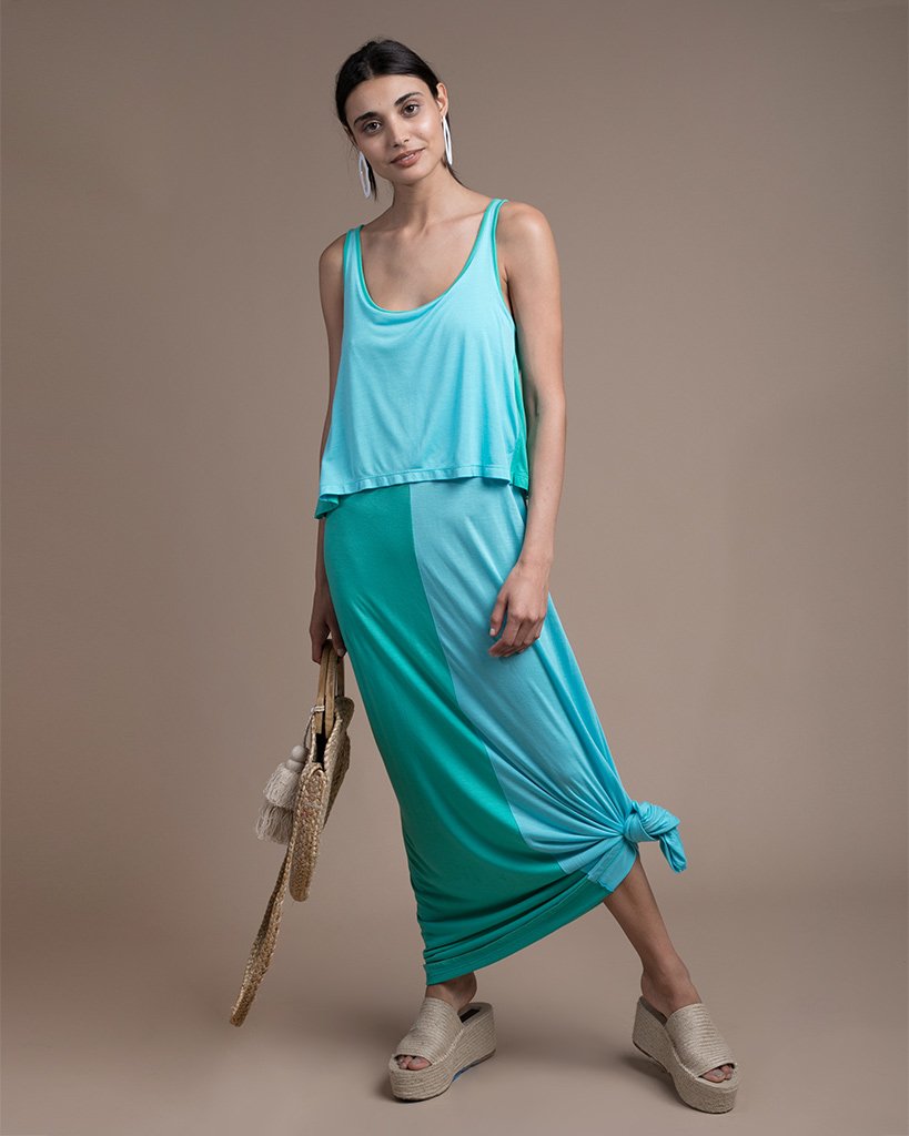 chinese dress ladies Ardor Knit Maxi Dress in Heather Grey Cashmere Silk – Gabriela Hearst