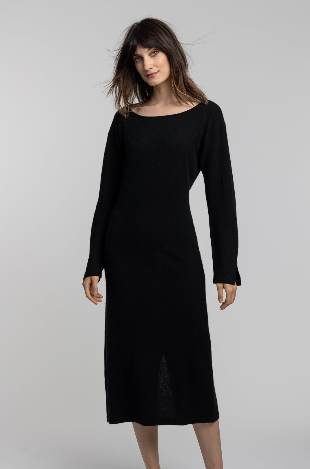 CASHMERE Midi Dress — Quinn Apparel cashmere