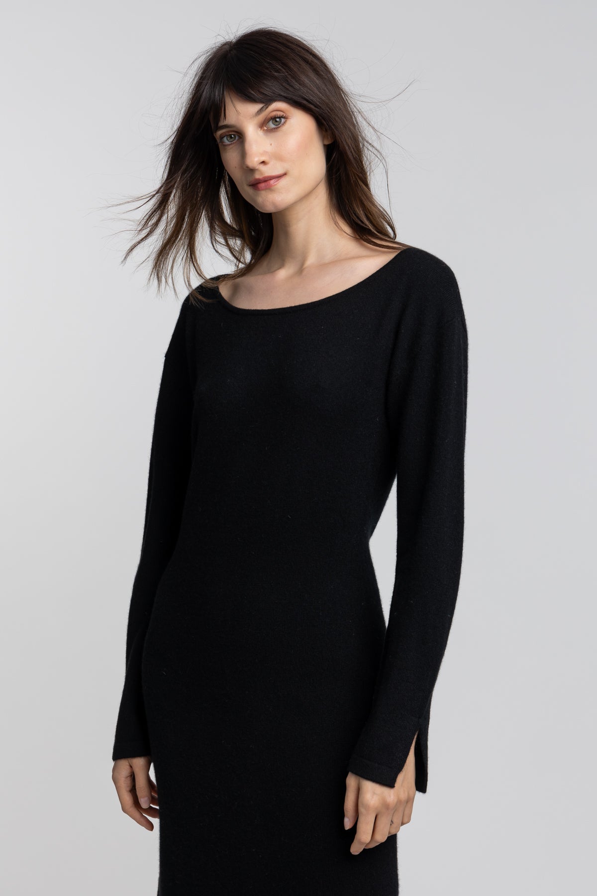 CASHMERE Midi Dress — Quinn Apparel cashmere