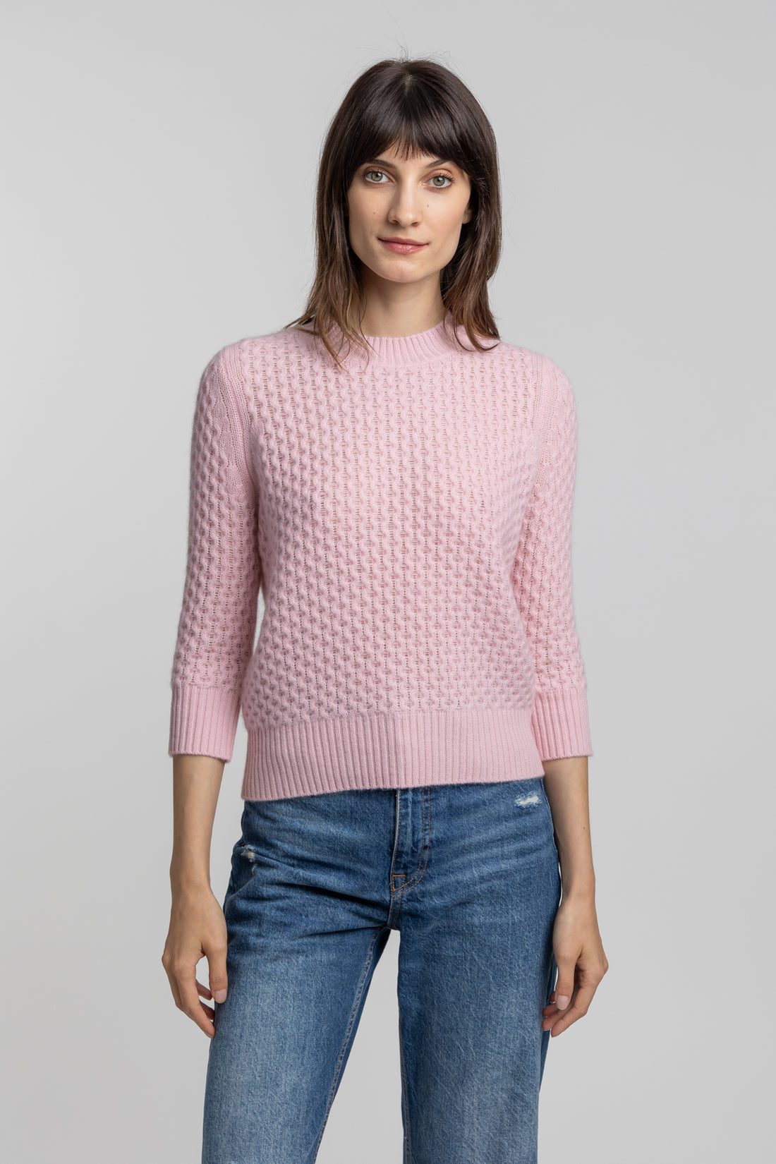 HoneyComb Cashmere Sweater