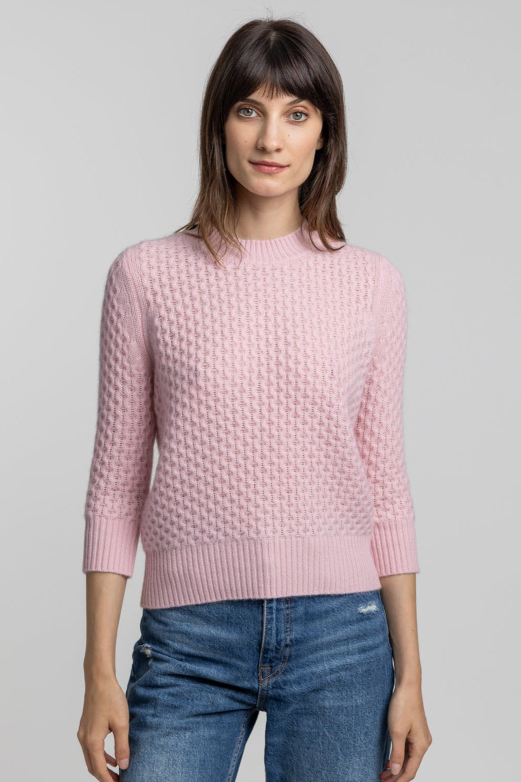 HoneyComb Cashmere Sweater — Quinn Apparel cashmere