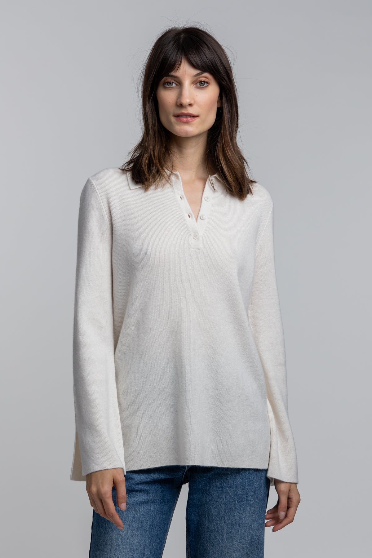 Polo Tunic Cashmere Sweater Quinn