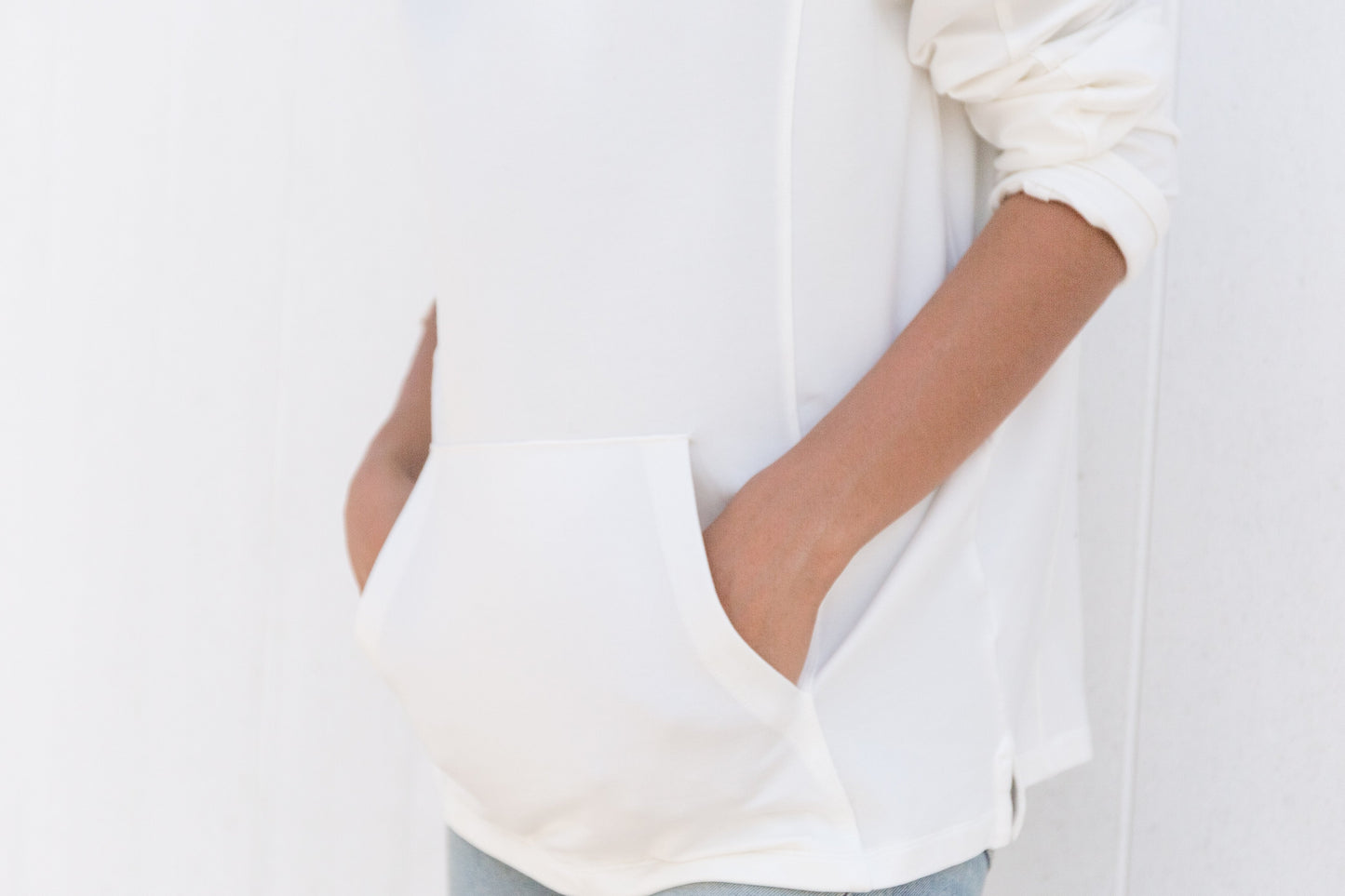 Baby French Terry Hoody — Quinn Apparel cashmere