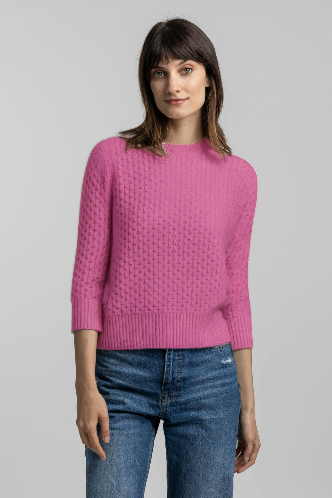 HoneyComb Cashmere Sweater