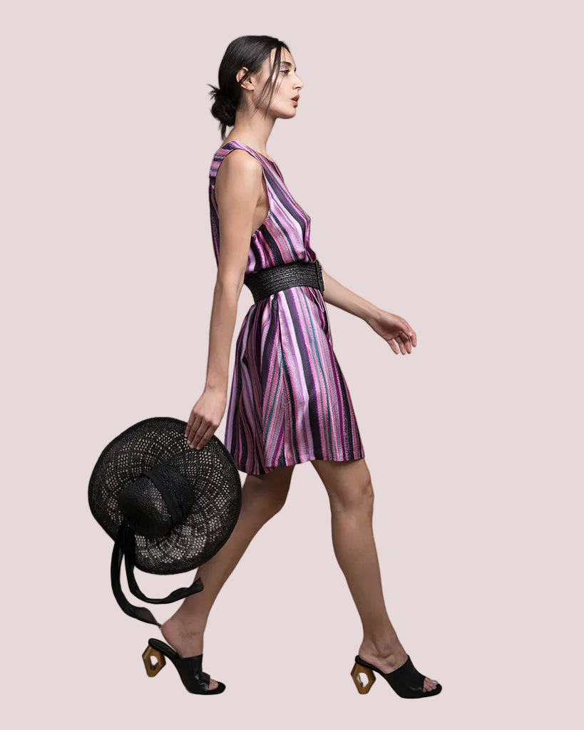 purple cashmere dress Cashmere Midi Dress