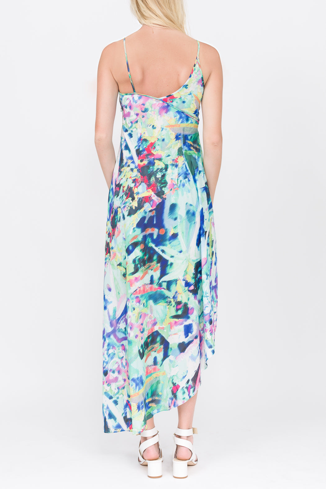 Sofia- Asymmetrical Hem Dress in Default Title by Quinn