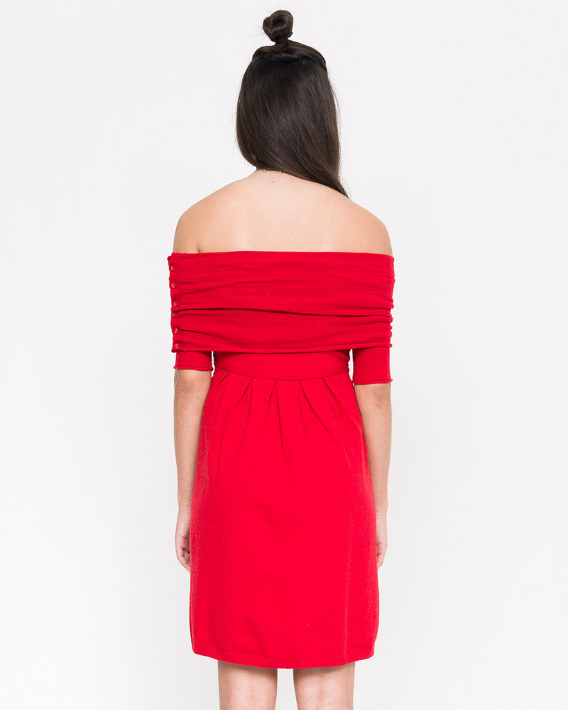 drew mini dress Off-The-Shoulder Dress