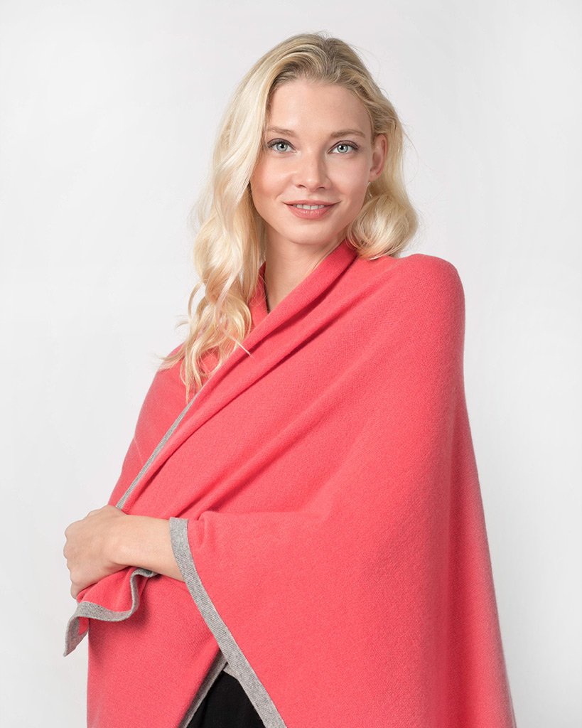 Personalized Cashmere Travel Blanket