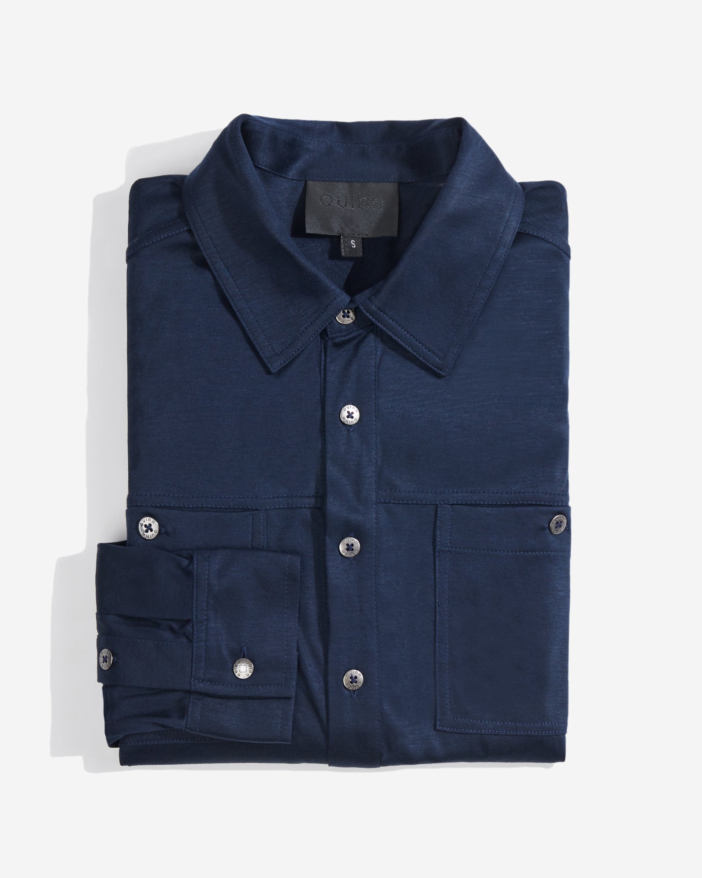 Franco Jersey Button Down