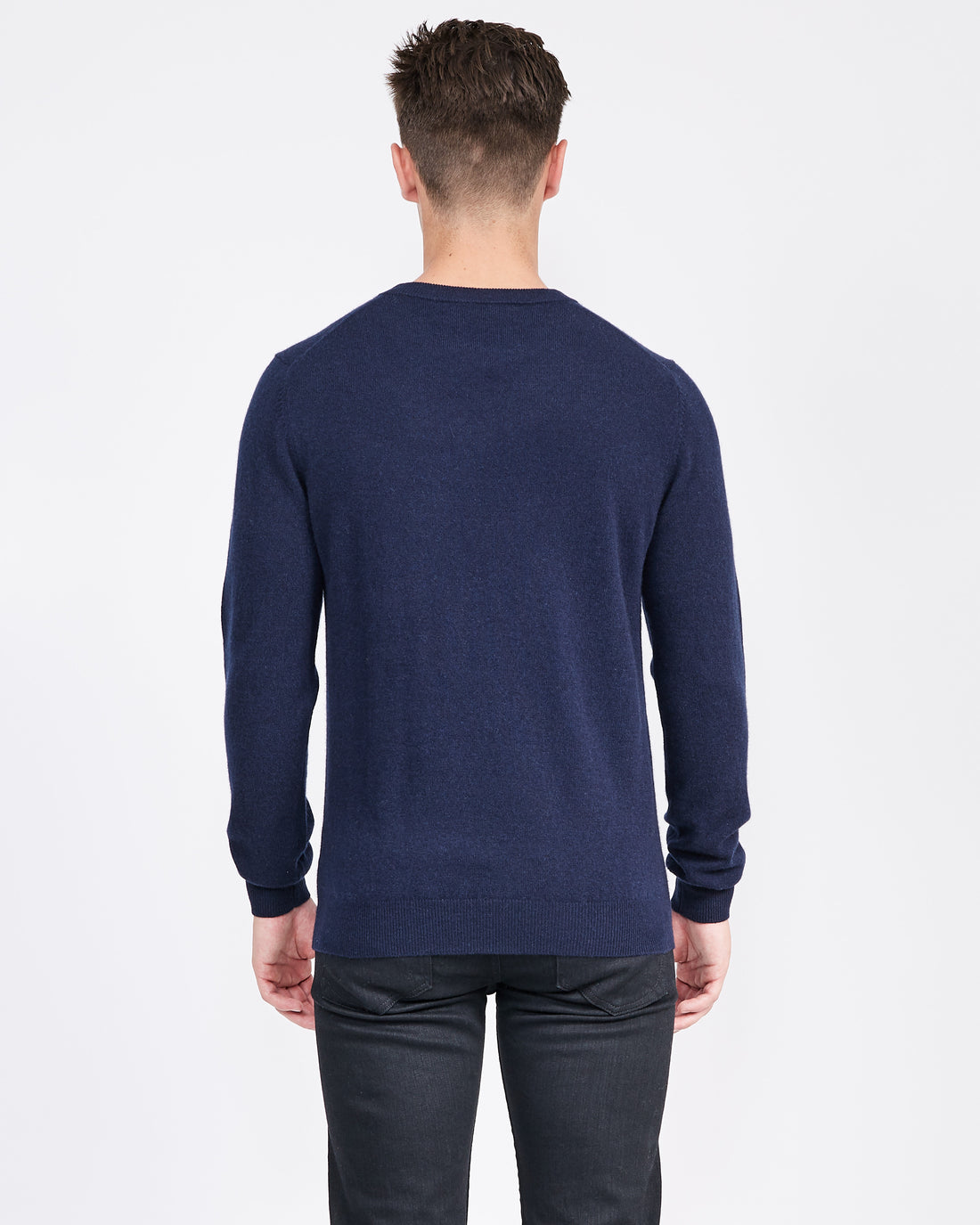 Personalized Cashmere Crew for Him