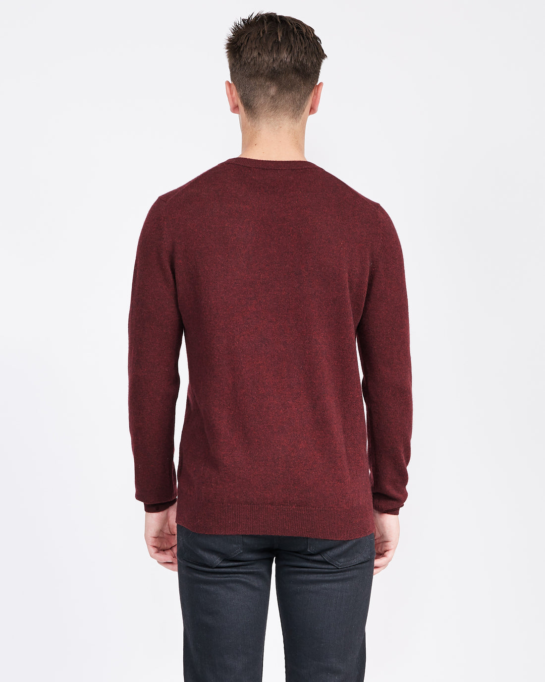 Personalized Cashmere Crew for Him