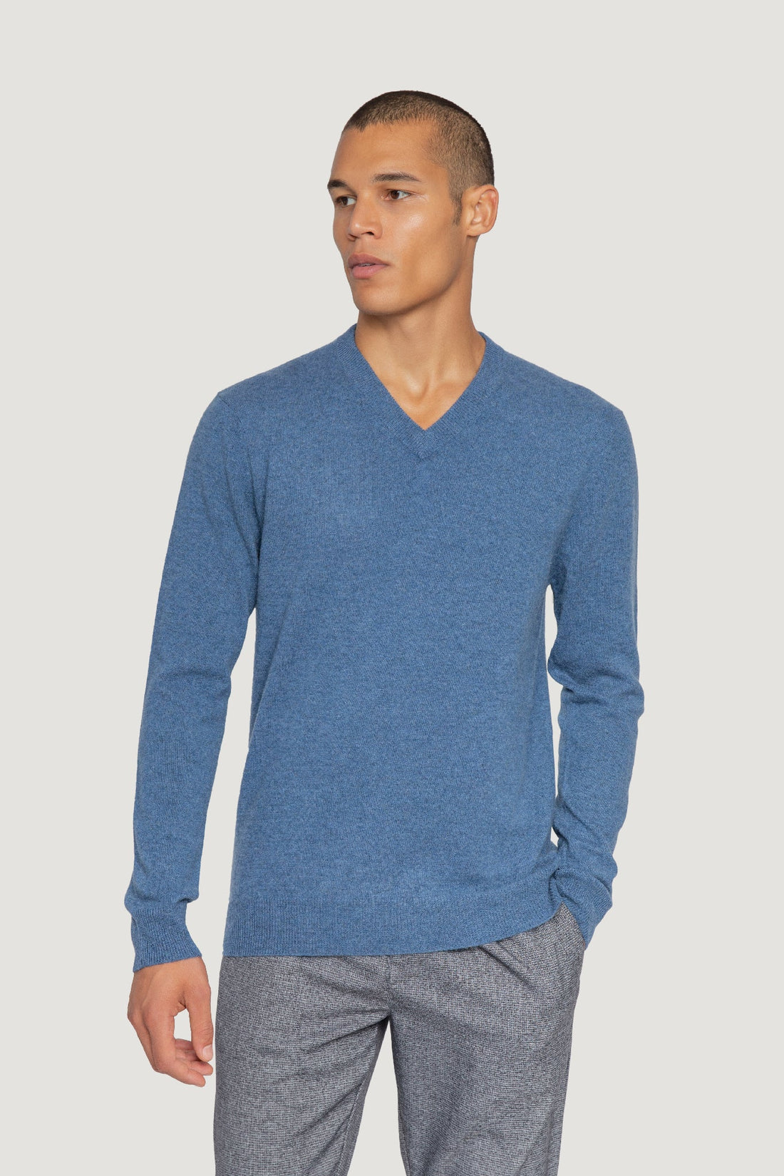 Classic Cashmere V-Neck Sweater