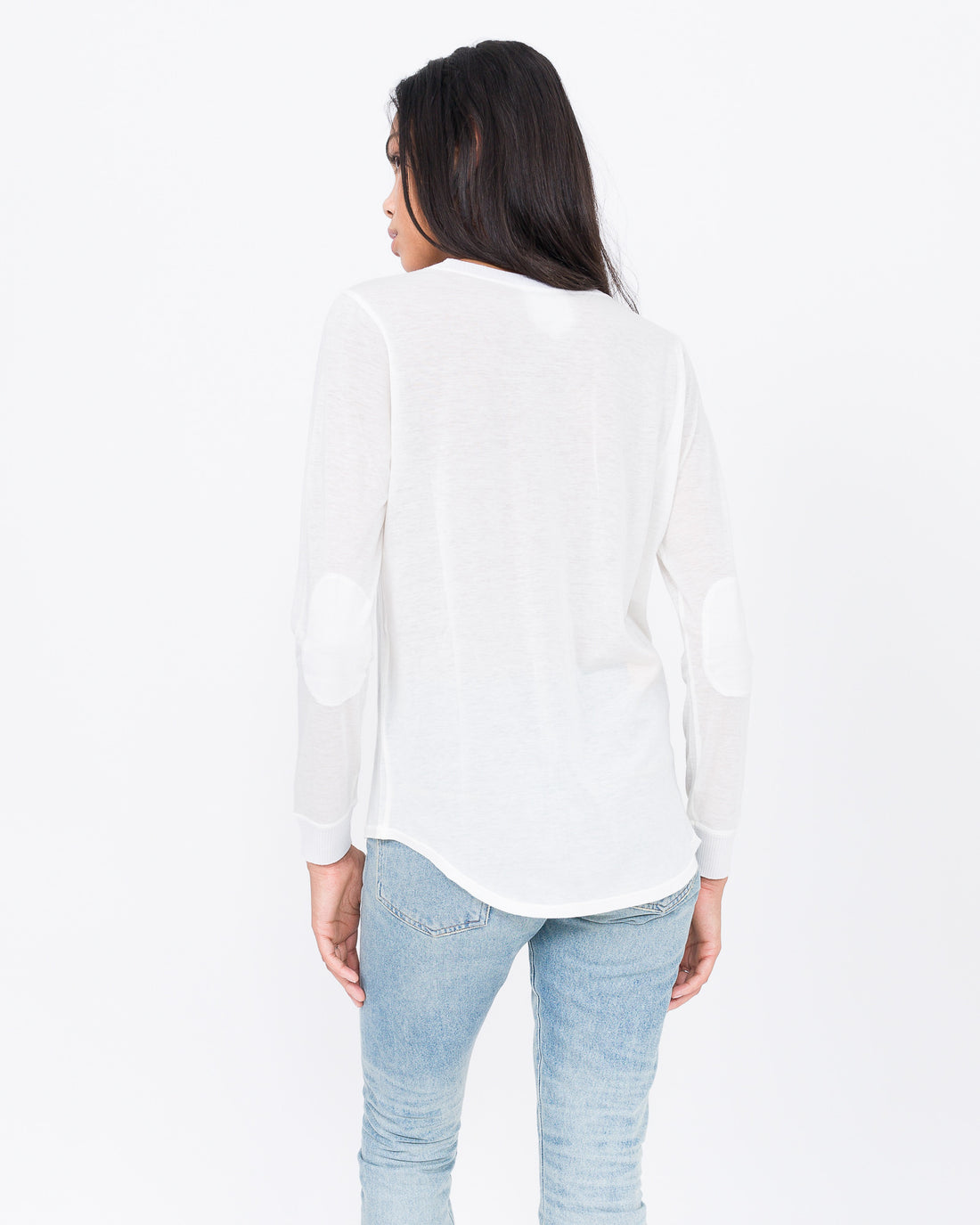 Lucille Knit Jersey with Cashmere Elbow Pads