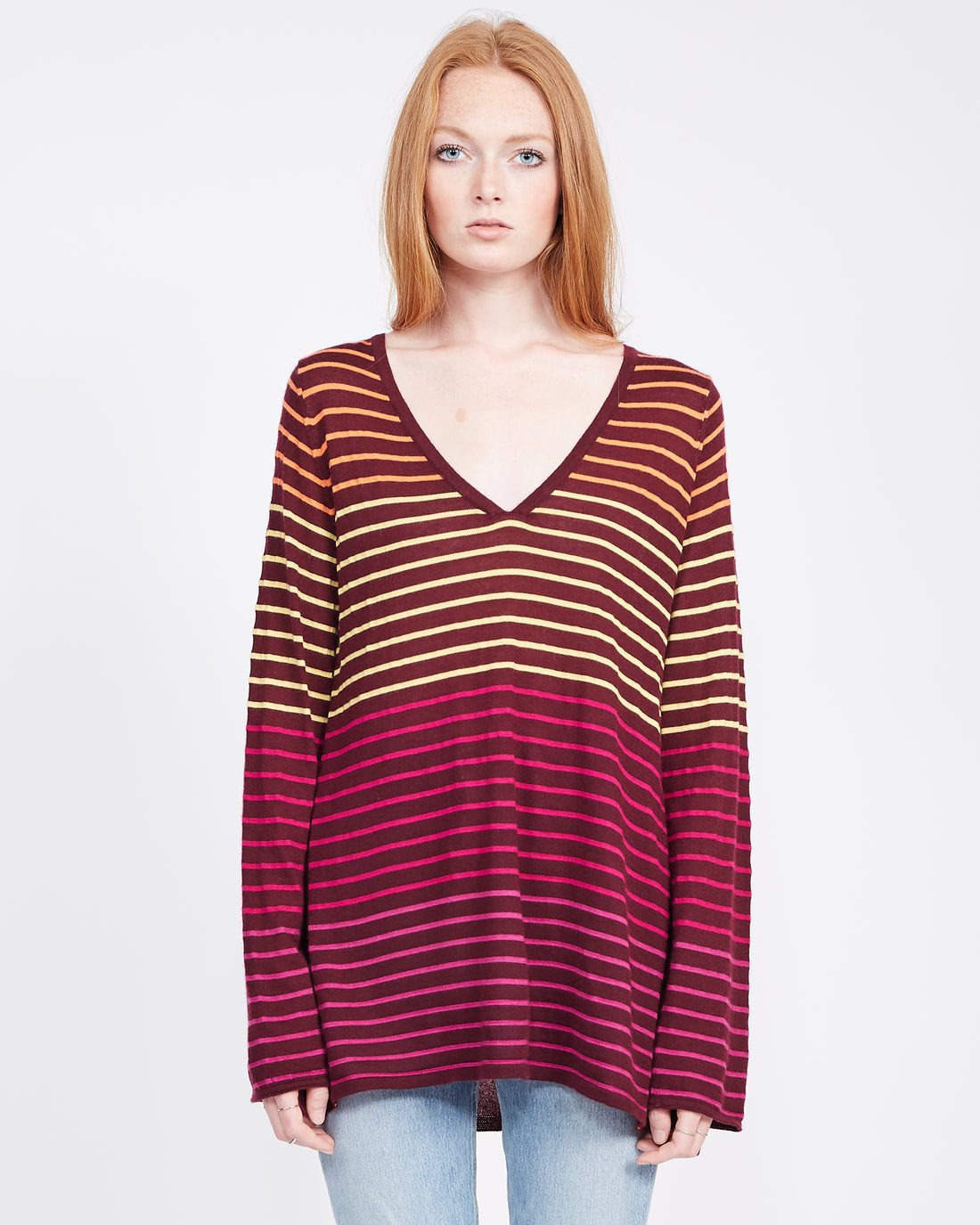 neck sweater light weight cashmere