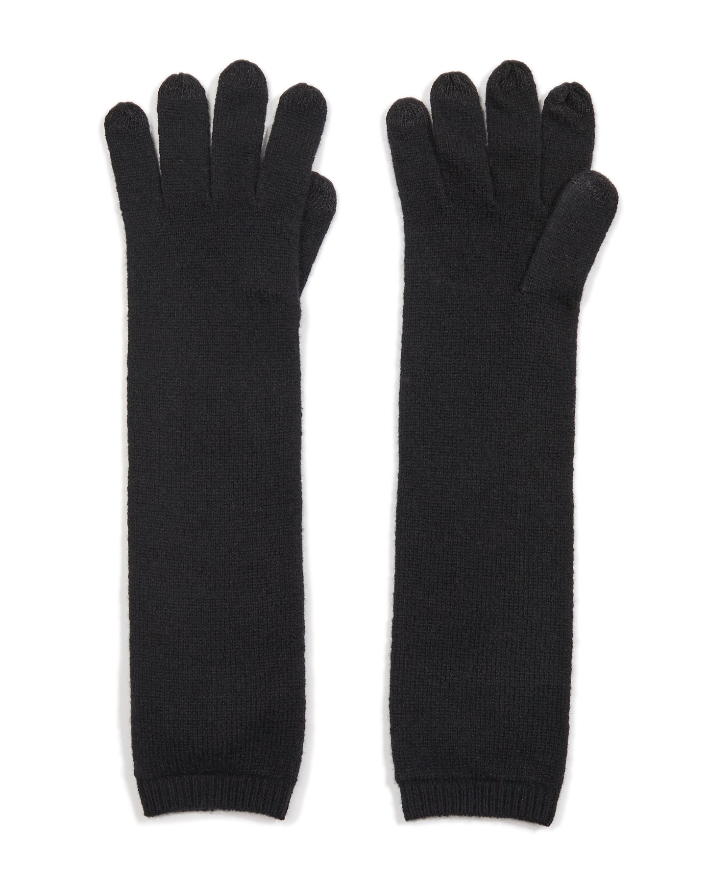 long cashmere gloves