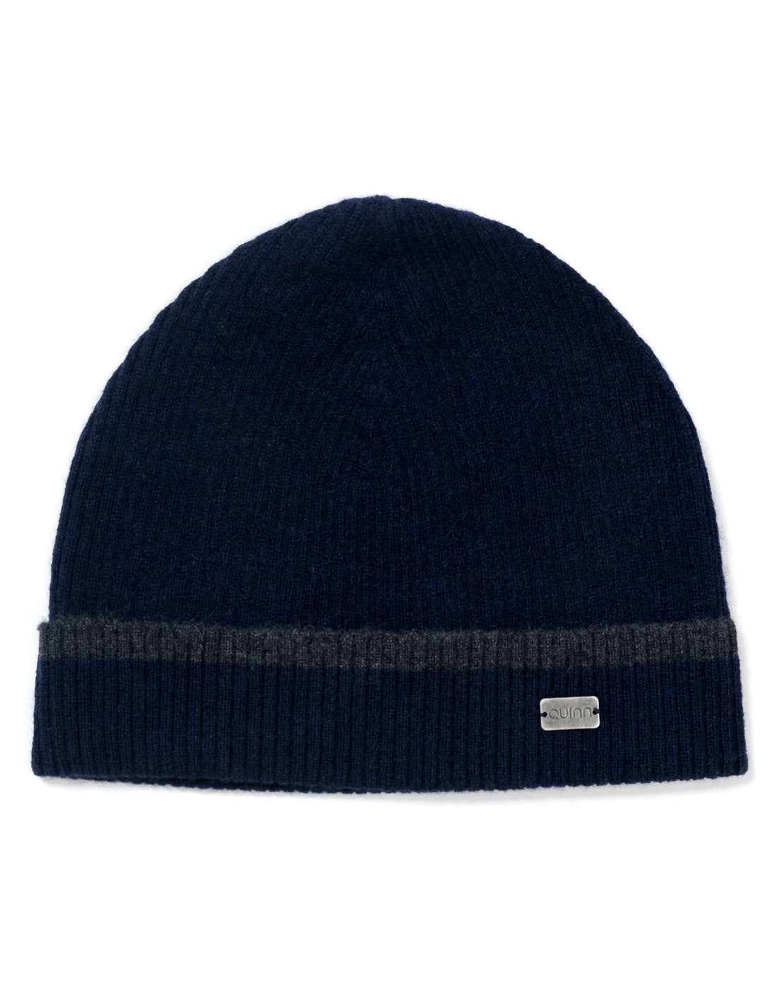 ribbed cashmere beanie