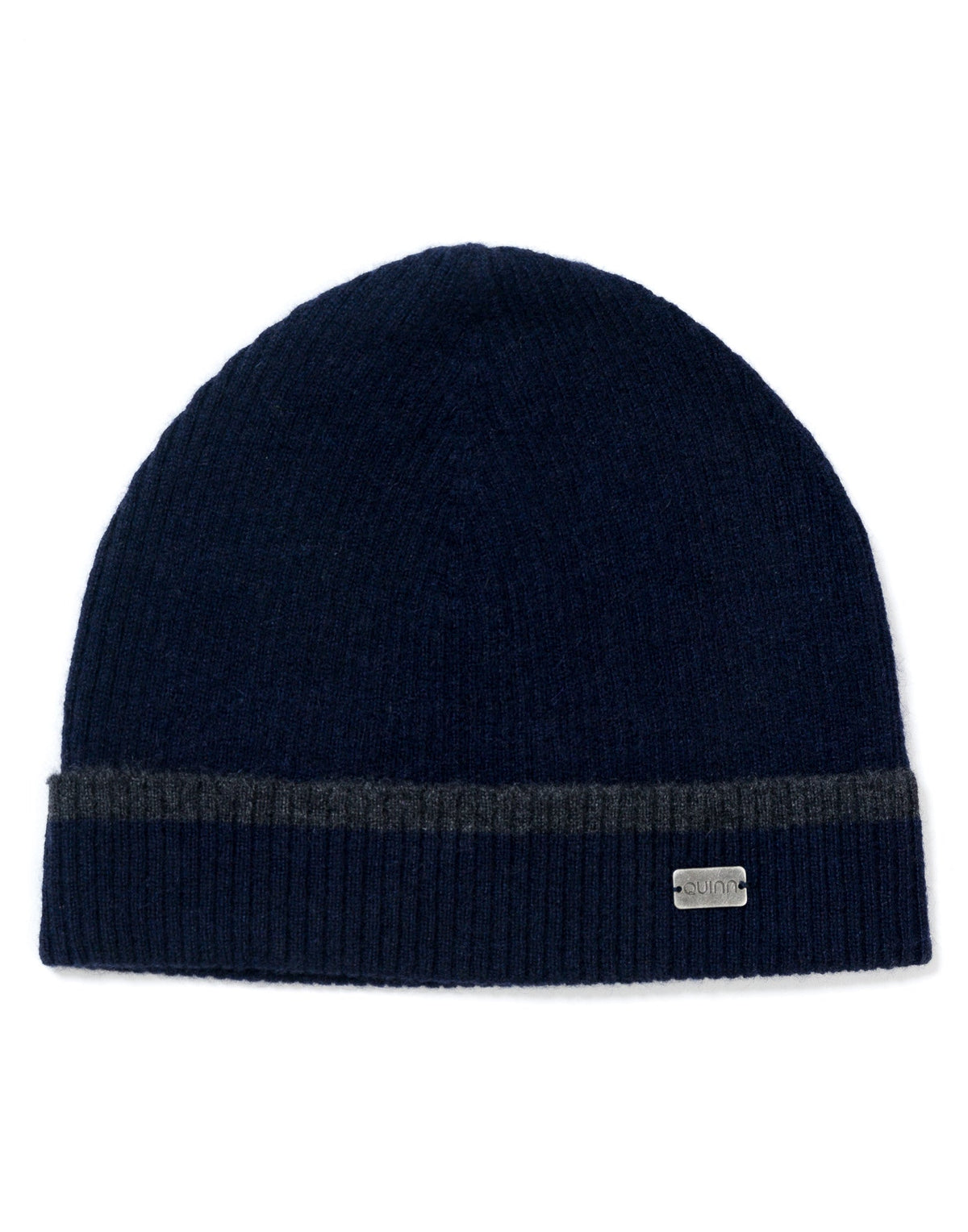 ribbed cashmere beanie