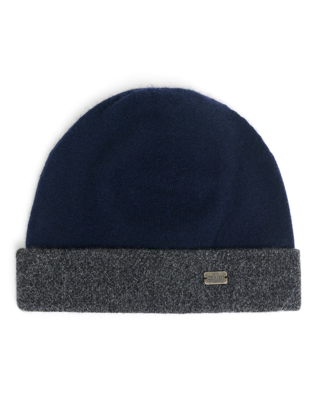 two toned cashmere hat