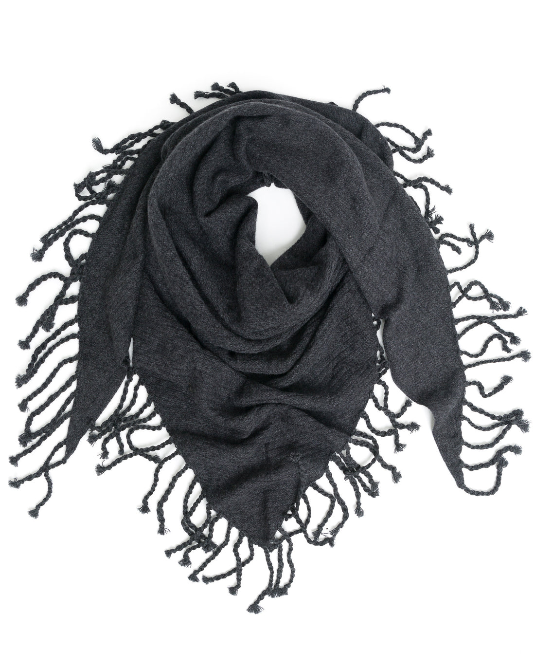 ACCESSORIES - On Dropped Needle Cashmere Shawl