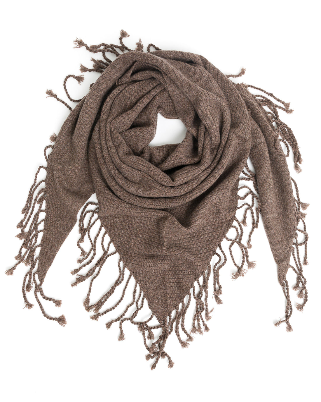 ACCESSORIES - On Dropped Needle Cashmere Shawl