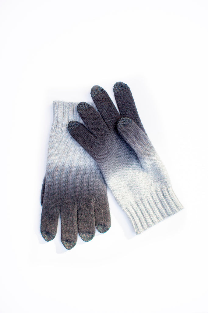 Cashmere Ombre Texting Gloves