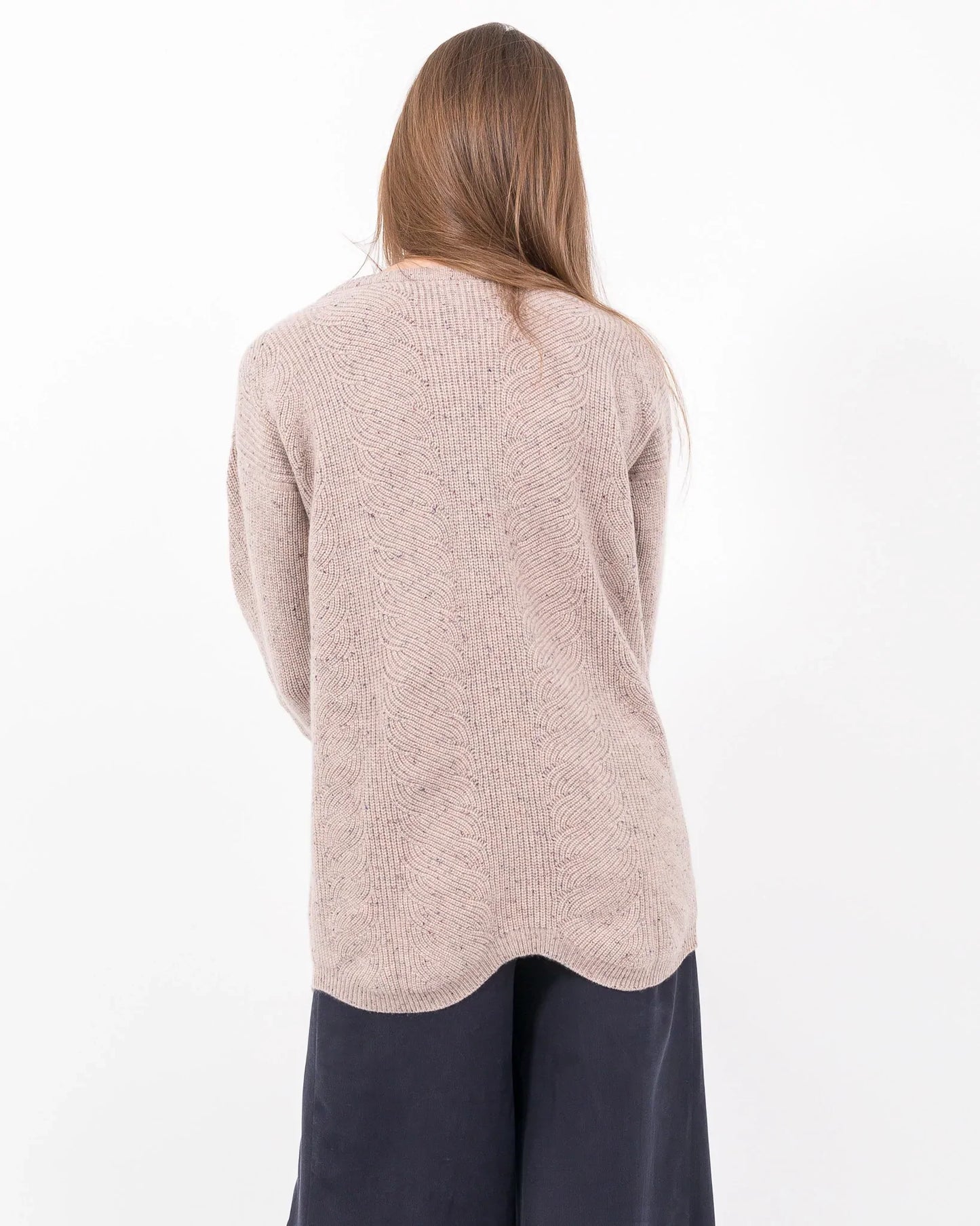 WOMEN - Cortana Cable Sweater Dress